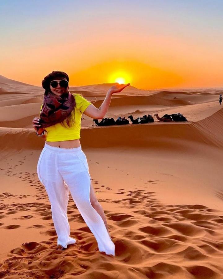 Sunset Desert Camp Hotel Мерцуга Екстериор снимка